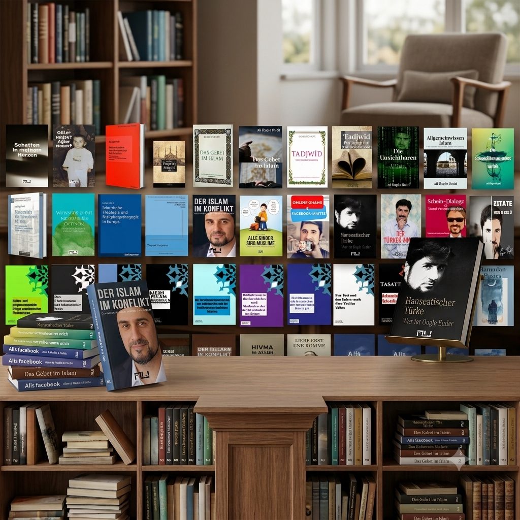 Bücher von Dr. Ali Özgür Özdil im Regal